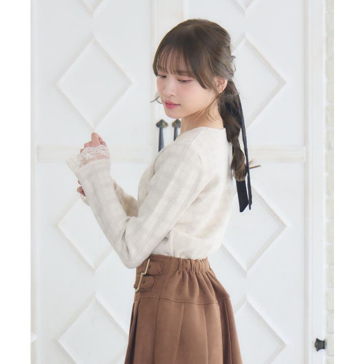 チェックジャガードNTPO | RETRO GIRL | 詳細画像21 