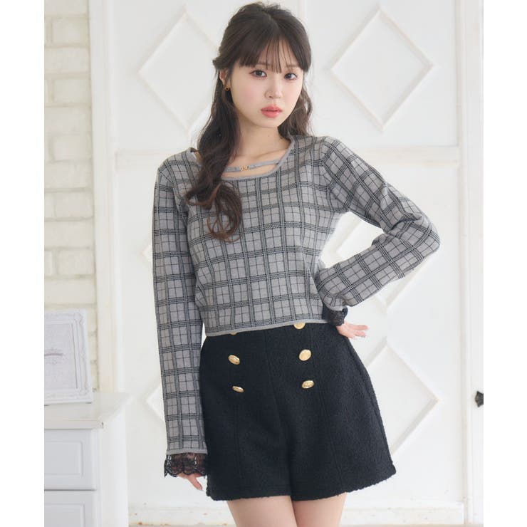 チェックジャガードNTPO | RETRO GIRL | 詳細画像28 