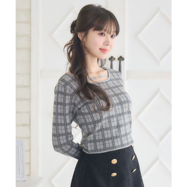 チェックジャガードNTPO | RETRO GIRL | 詳細画像29 