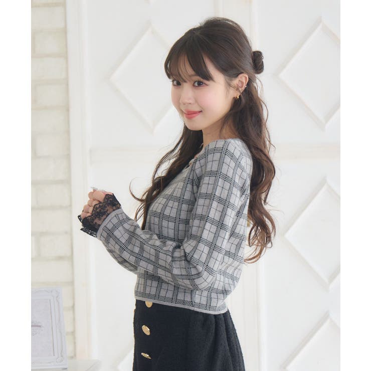 チェックジャガードNTPO | RETRO GIRL | 詳細画像30 