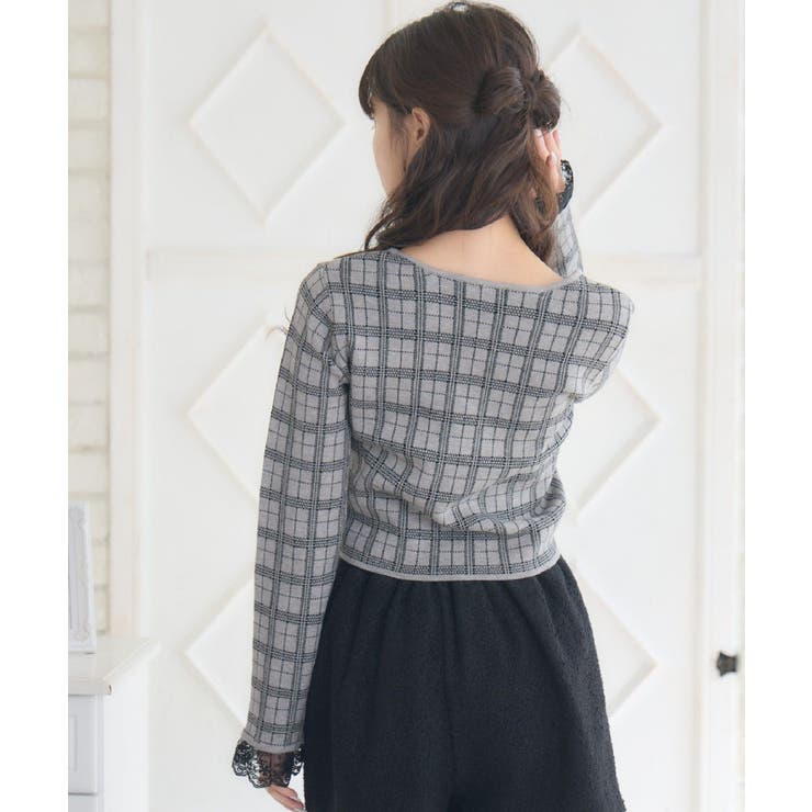 チェックジャガードNTPO | RETRO GIRL | 詳細画像31 