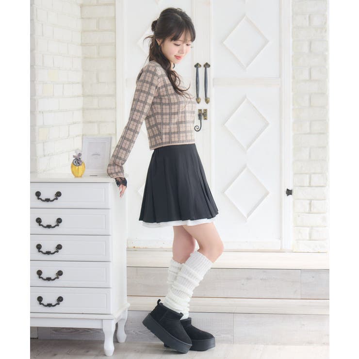 チェックジャガードNTPO | RETRO GIRL | 詳細画像5 