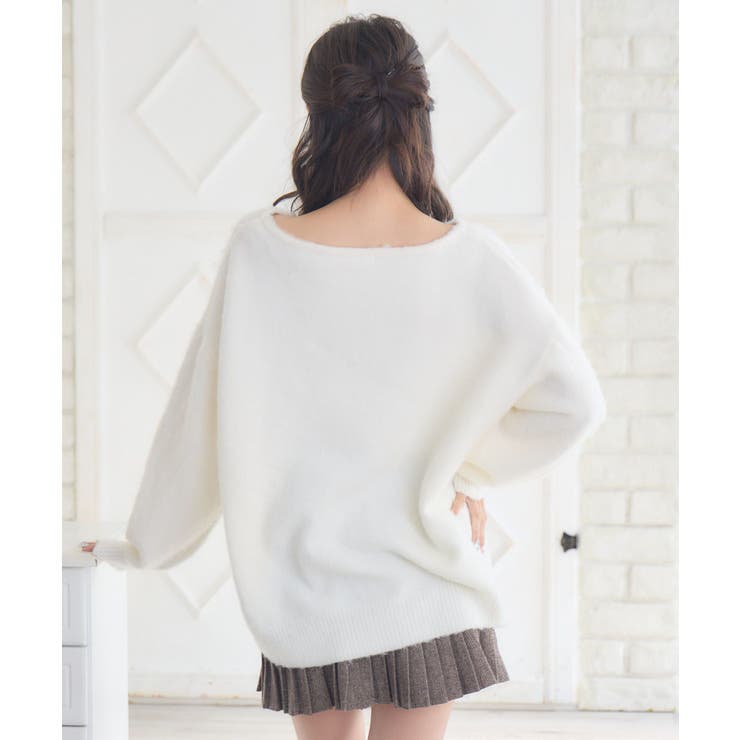 ビジュー付き起毛BIGNT | RETRO GIRL | 詳細画像12 