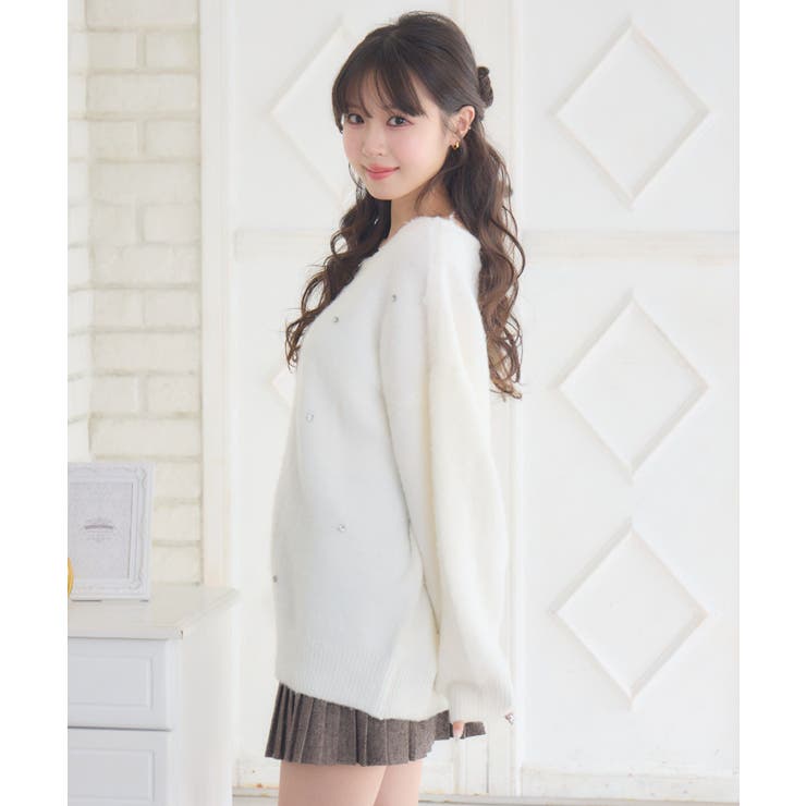 ビジュー付き起毛BIGNT | RETRO GIRL | 詳細画像13 