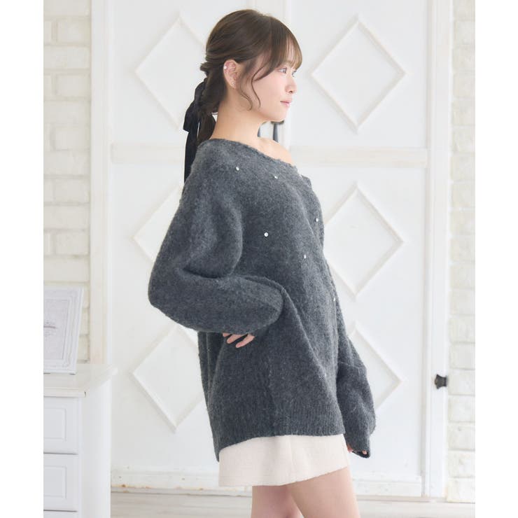 ビジュー付き起毛BIGNT | RETRO GIRL | 詳細画像20 