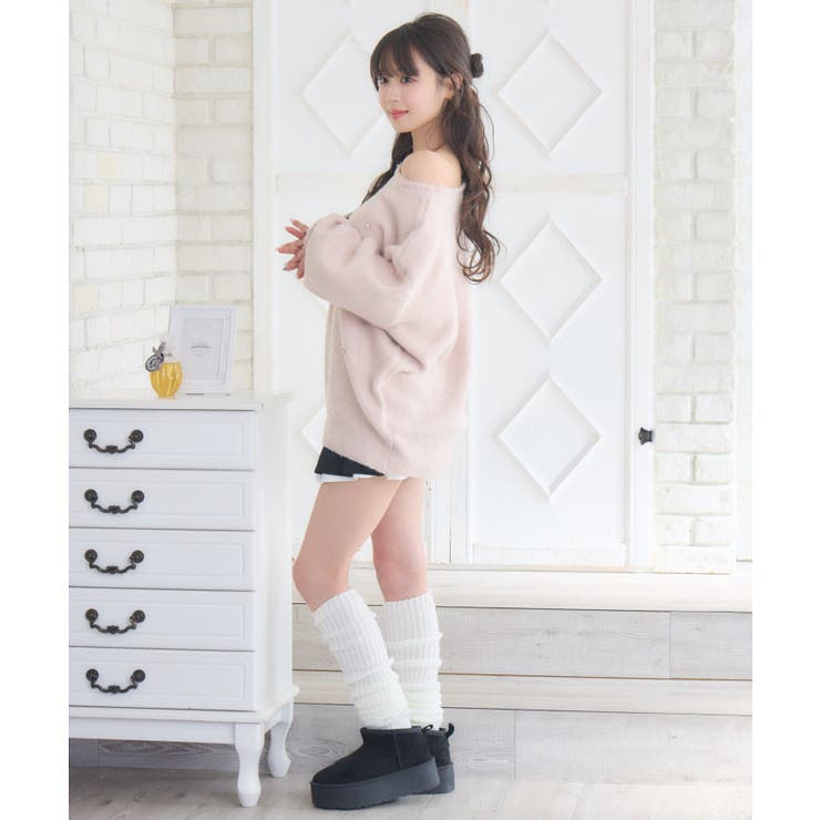 ビジュー付き起毛BIGNT | RETRO GIRL | 詳細画像28 