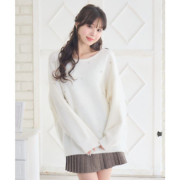 ビジュー付き起毛BIGNT | RETRO GIRL | 詳細画像9 