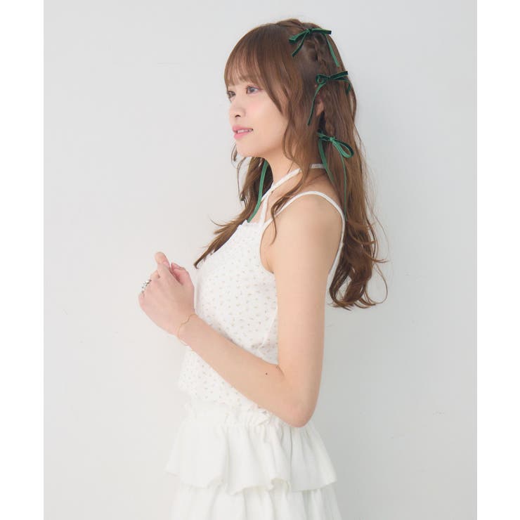 シャギーカーデ＆キャミSET | RETRO GIRL | 詳細画像24 