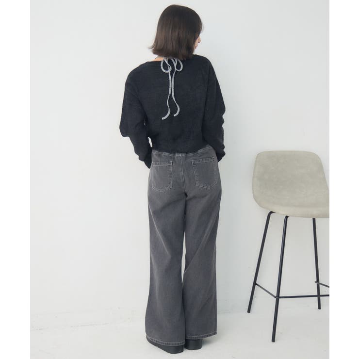 シャギーカーデ＆キャミSET | RETRO GIRL | 詳細画像28 