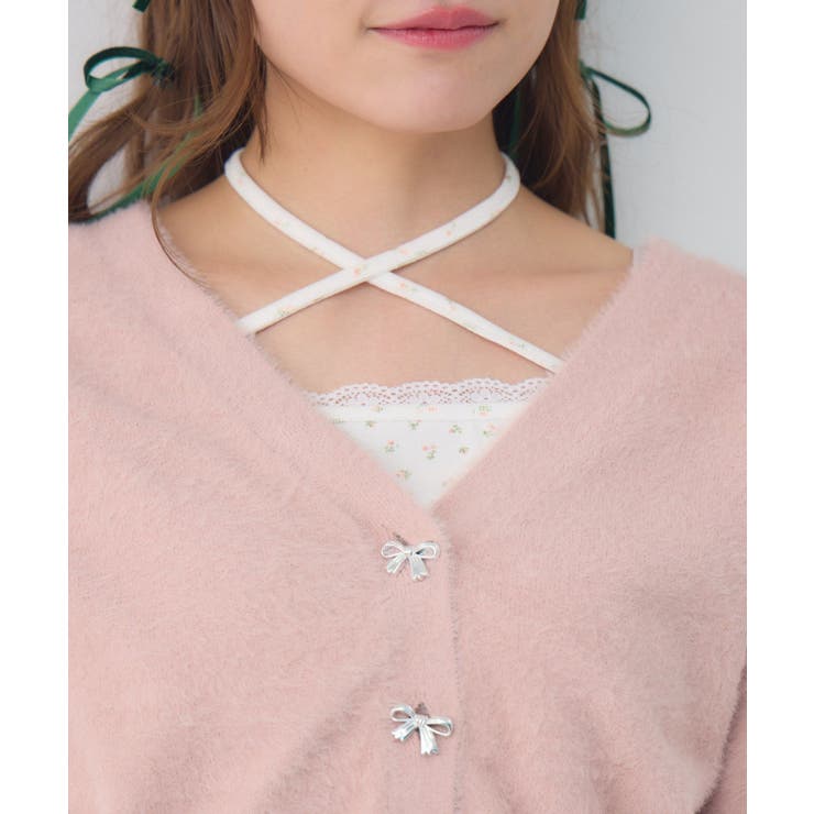 シャギーカーデ＆キャミSET | RETRO GIRL | 詳細画像36 