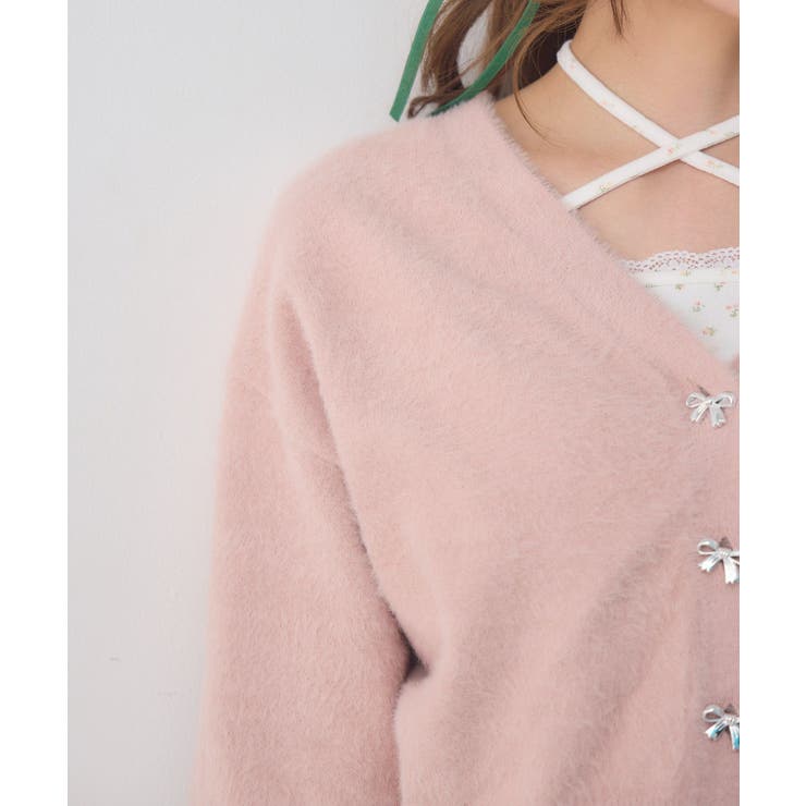 シャギーカーデ＆キャミSET | RETRO GIRL | 詳細画像37 