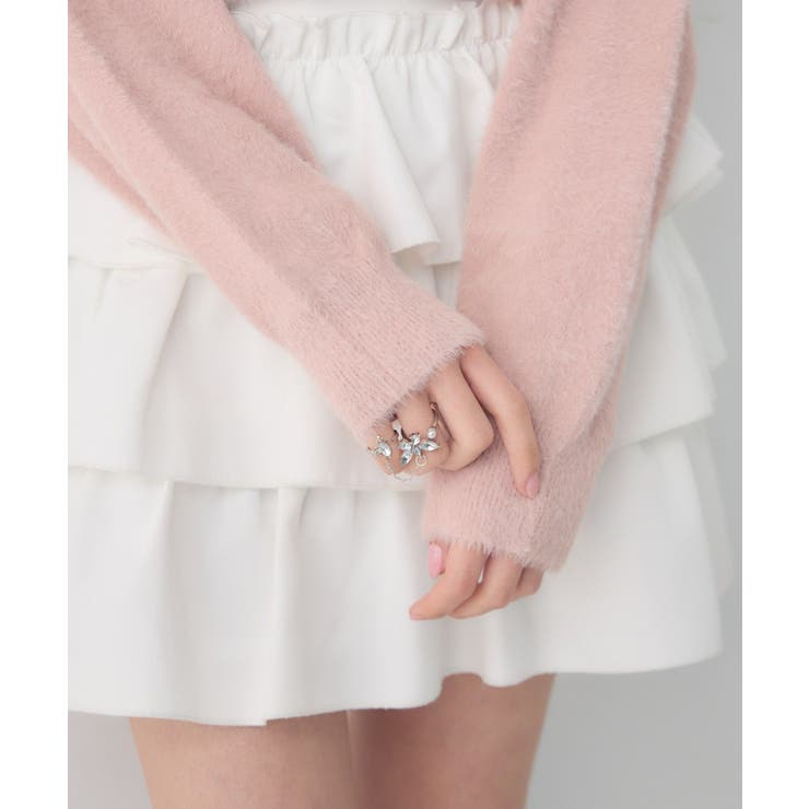 シャギーカーデ＆キャミSET | RETRO GIRL | 詳細画像40 