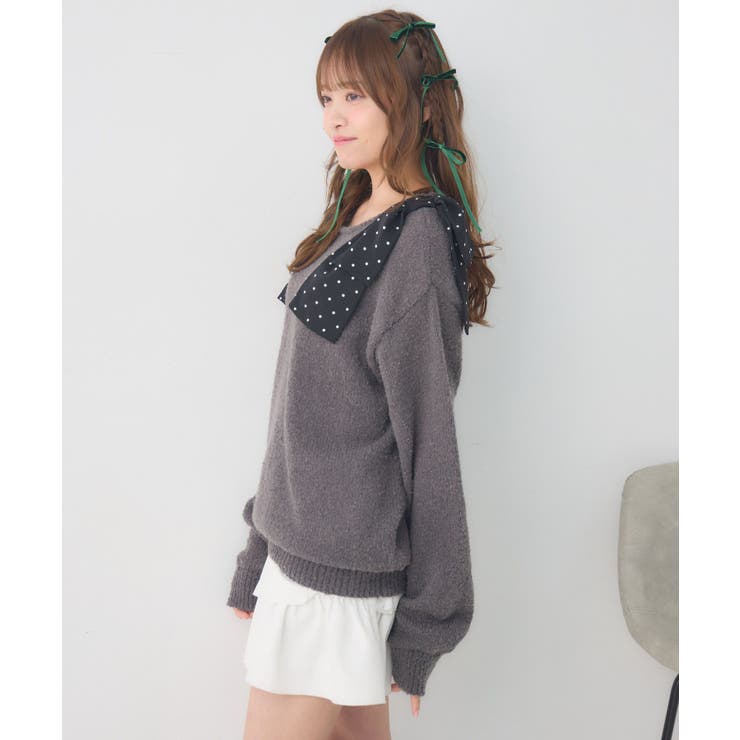 ポコポコ肩リボンNTPO | RETRO GIRL | 詳細画像10 