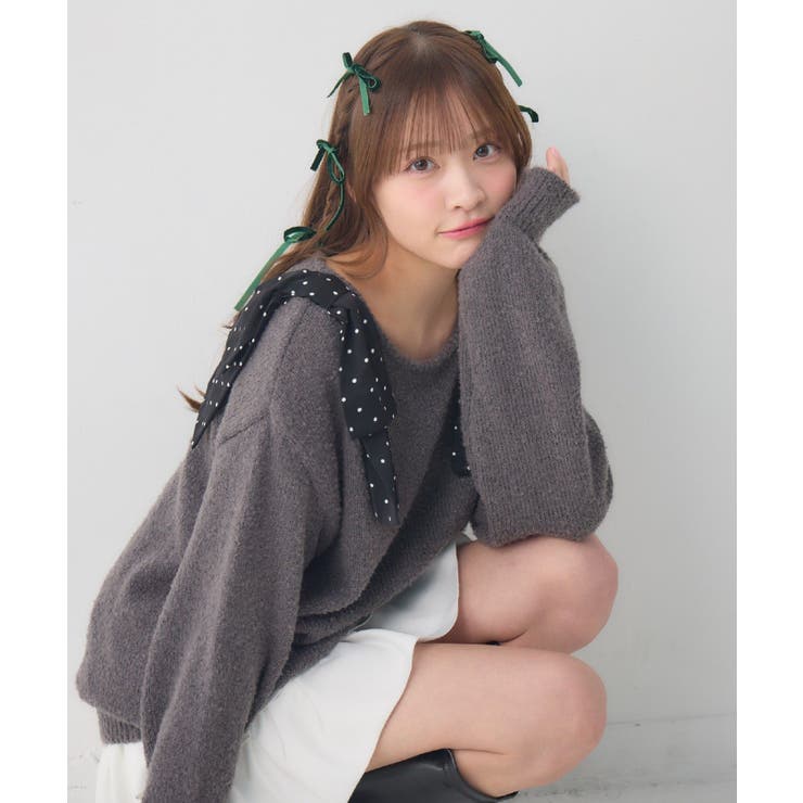 ポコポコ肩リボンNTPO | RETRO GIRL | 詳細画像2 