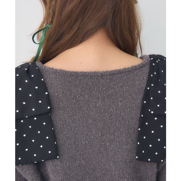 ポコポコ肩リボンNTPO | RETRO GIRL | 詳細画像32 