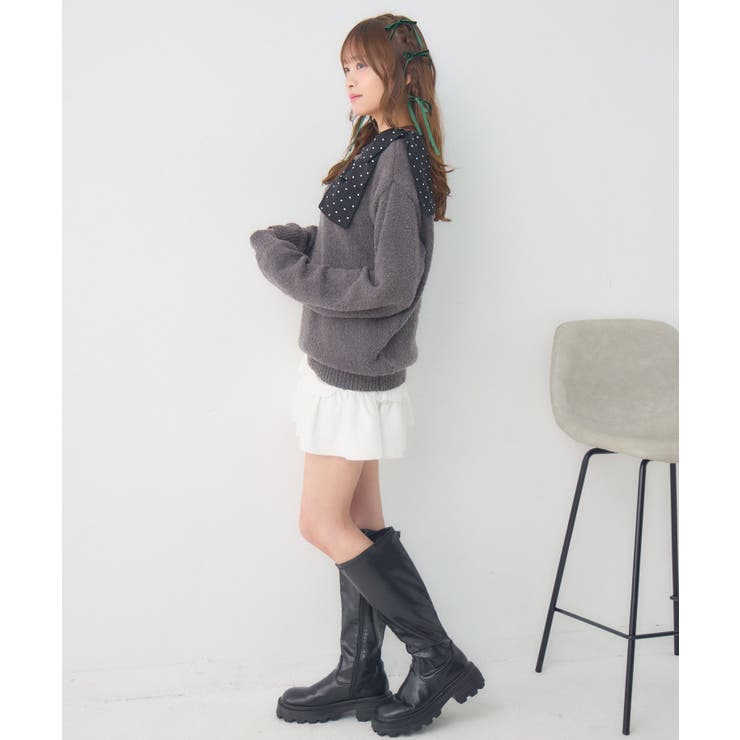 ポコポコ肩リボンNTPO | RETRO GIRL | 詳細画像6 