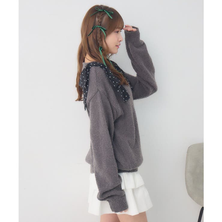 ポコポコ肩リボンNTPO | RETRO GIRL | 詳細画像8 