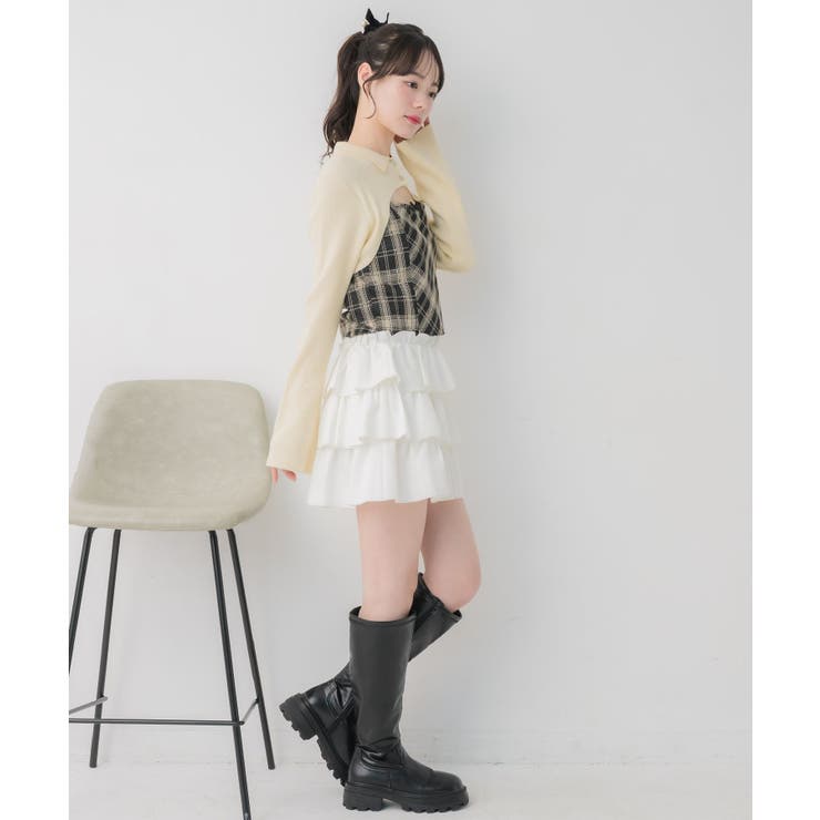 チェックキャミドッキングNT | RETRO GIRL | 詳細画像11 