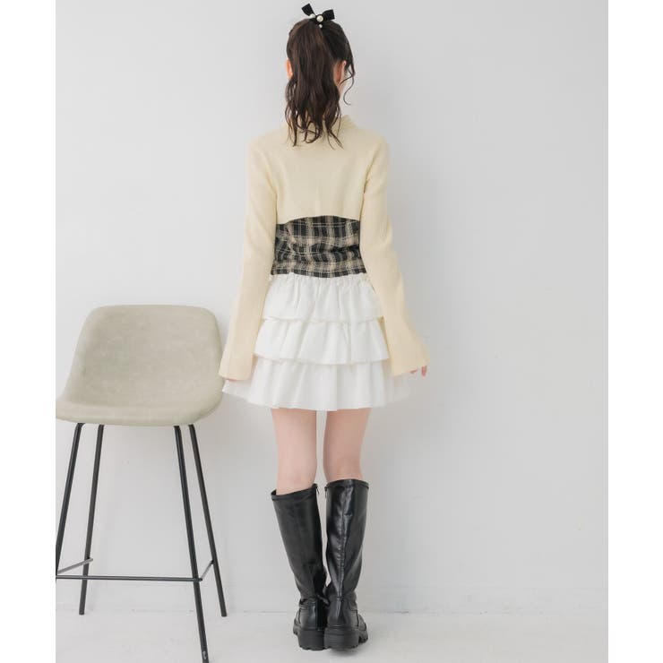 チェックキャミドッキングNT | RETRO GIRL | 詳細画像13 