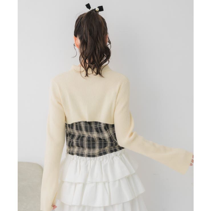 チェックキャミドッキングNT | RETRO GIRL | 詳細画像17 