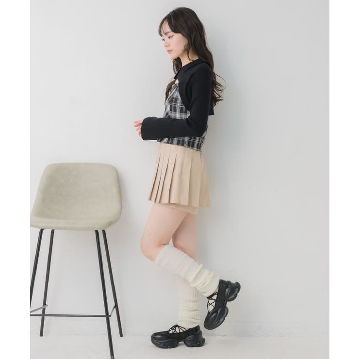 チェックキャミドッキングNT | RETRO GIRL | 詳細画像4 