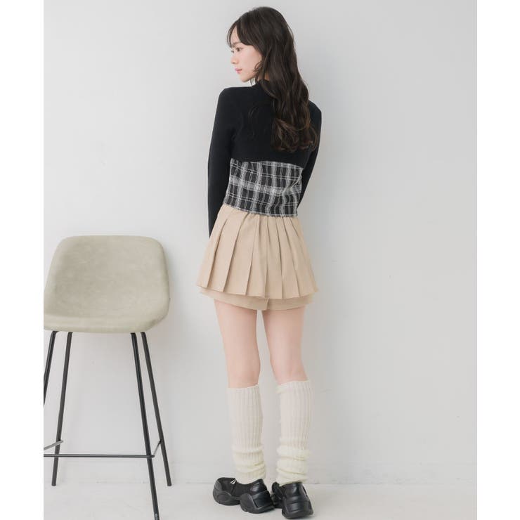 チェックキャミドッキングNT | RETRO GIRL | 詳細画像5 