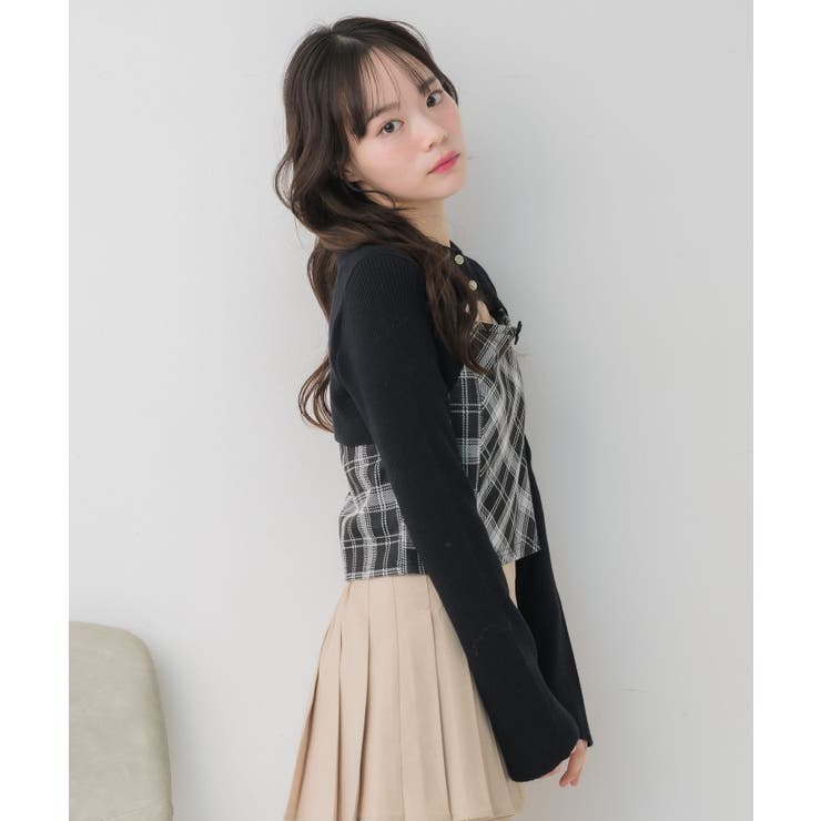 チェックキャミドッキングNT | RETRO GIRL | 詳細画像7 