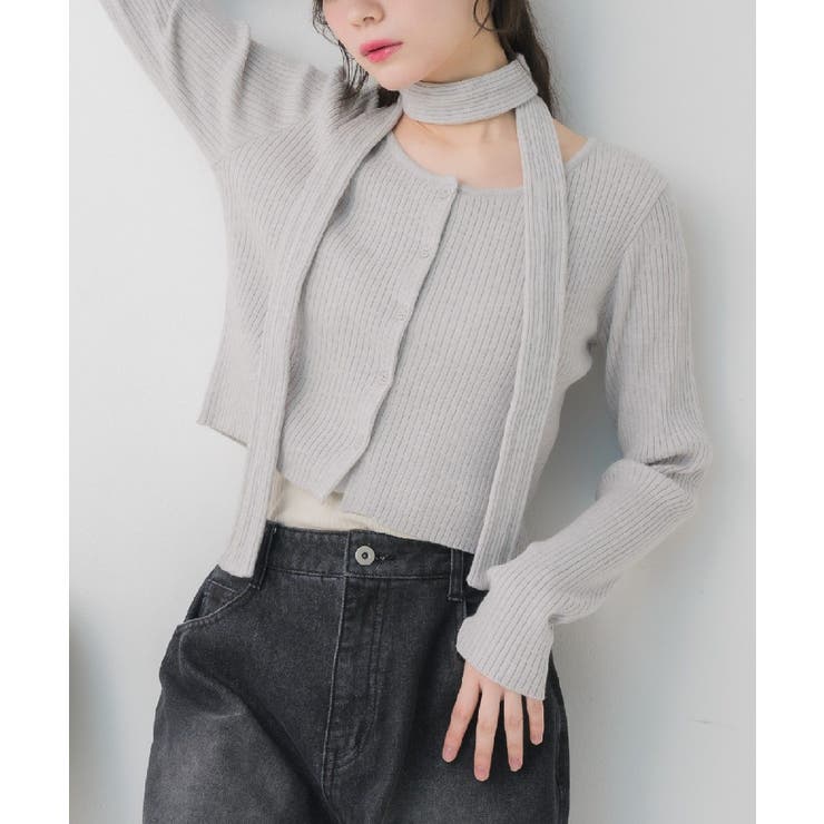 タイ付きリブNTPO | RETRO GIRL | 詳細画像1 