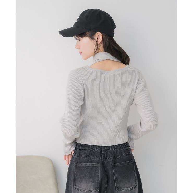 タイ付きリブNTPO | RETRO GIRL | 詳細画像10 