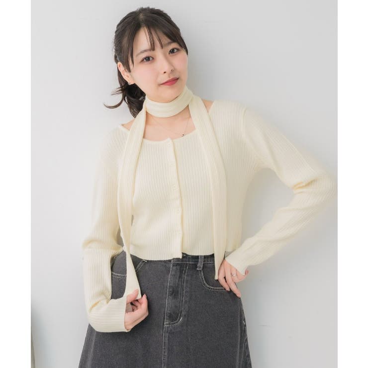 タイ付きリブNTPO | RETRO GIRL | 詳細画像15 