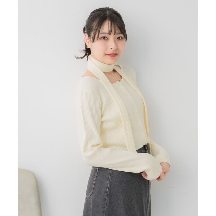 タイ付きリブNTPO | RETRO GIRL | 詳細画像16 