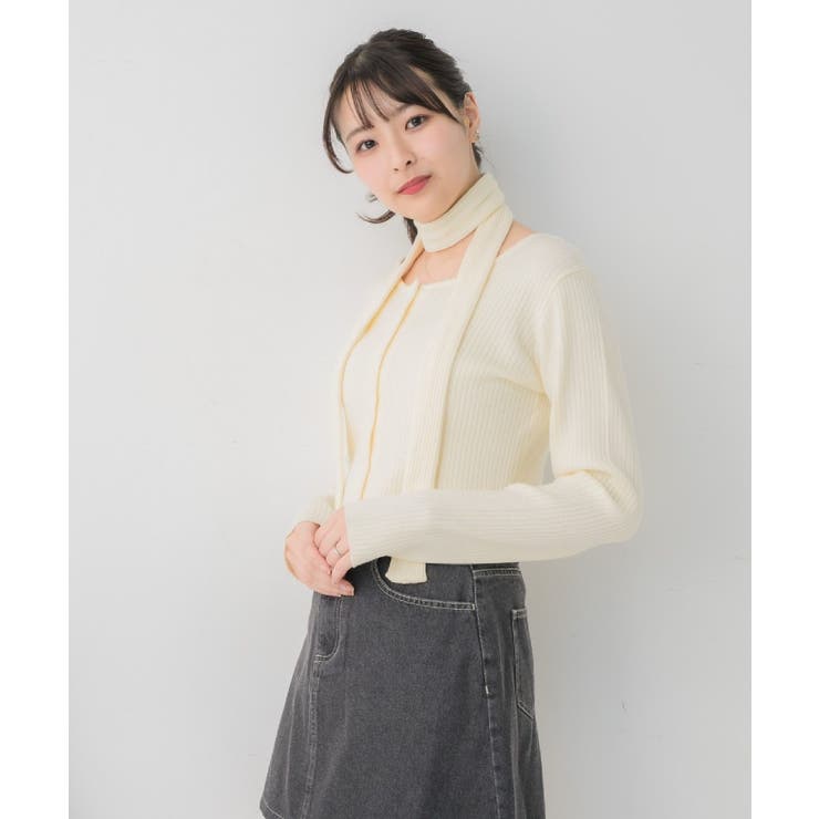 タイ付きリブNTPO | RETRO GIRL | 詳細画像17 