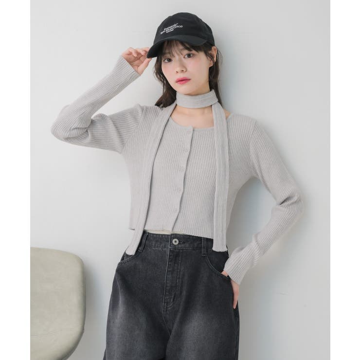 タイ付きリブNTPO | RETRO GIRL | 詳細画像2 