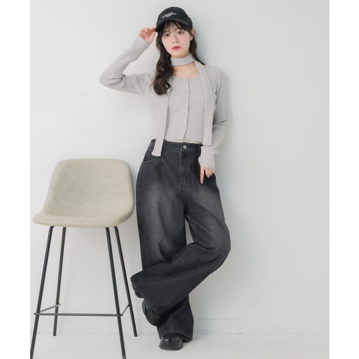 タイ付きリブNTPO | RETRO GIRL | 詳細画像3 