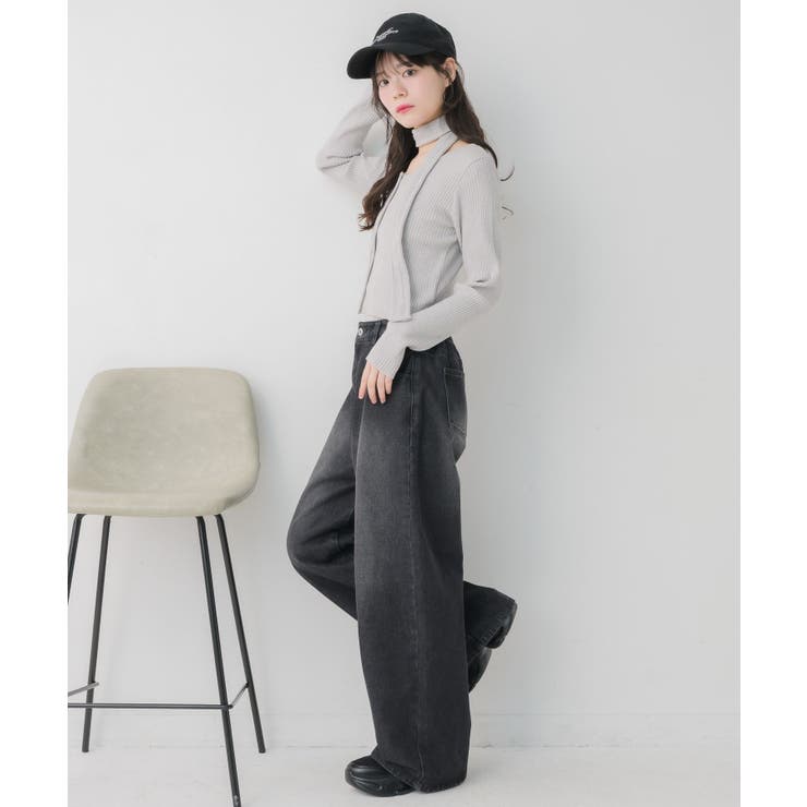 タイ付きリブNTPO | RETRO GIRL | 詳細画像5 