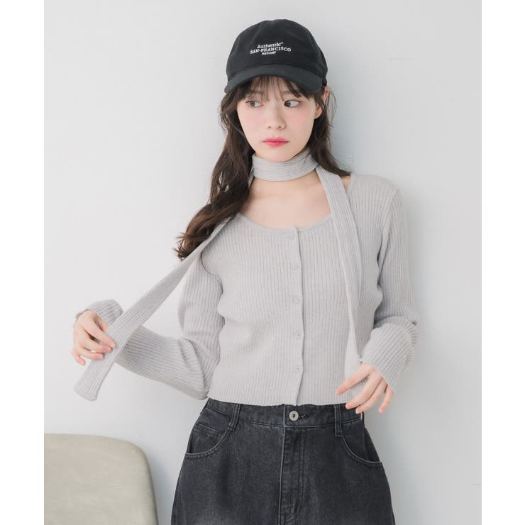 タイ付きリブNTPO | RETRO GIRL | 詳細画像7 