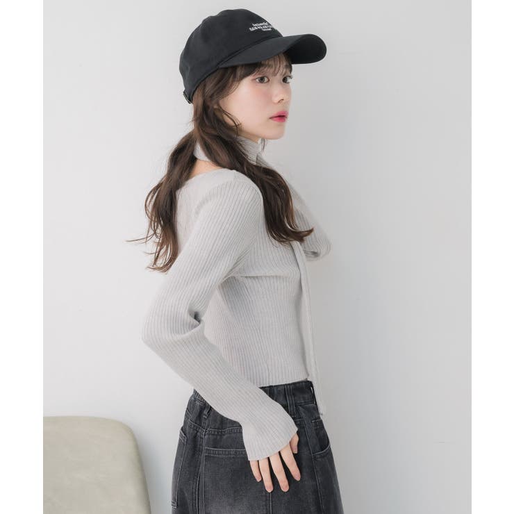 タイ付きリブNTPO | RETRO GIRL | 詳細画像8 