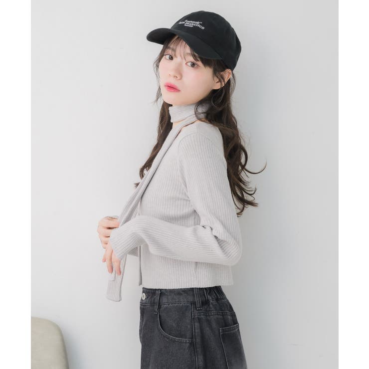 タイ付きリブNTPO | RETRO GIRL | 詳細画像9 