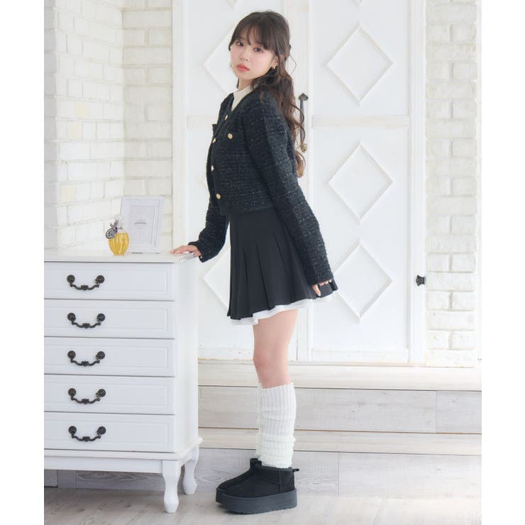 ツイード風ヴィンテージカーデ | RETRO GIRL | 詳細画像15 