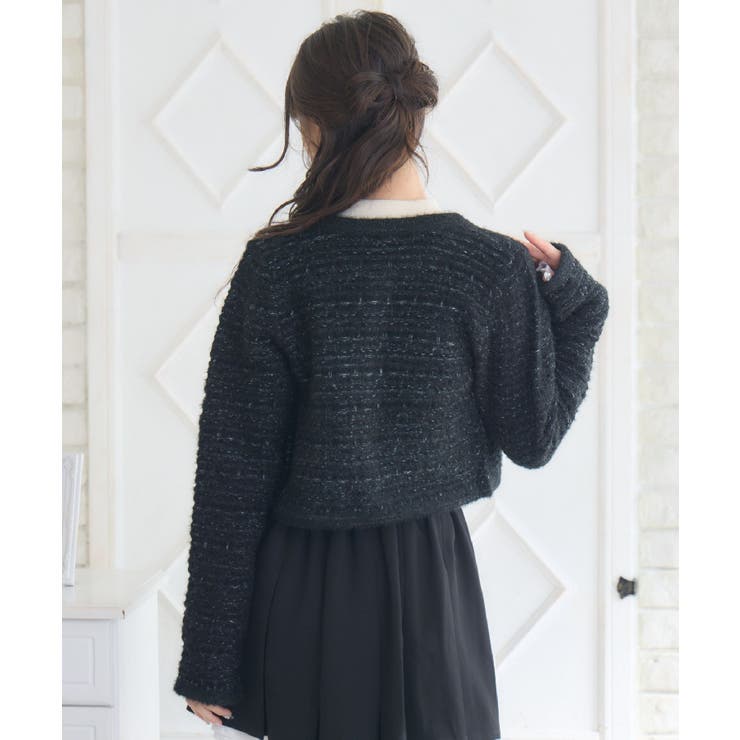 ツイード風ヴィンテージカーデ | RETRO GIRL | 詳細画像19 