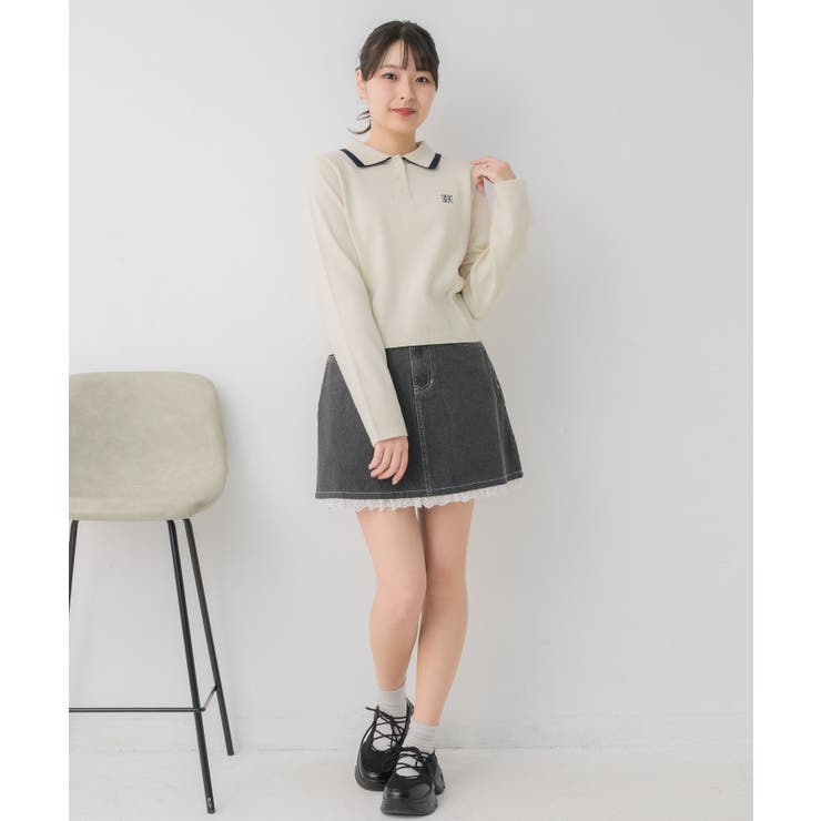 2枚襟ポロNTPO | RETRO GIRL | 詳細画像10 