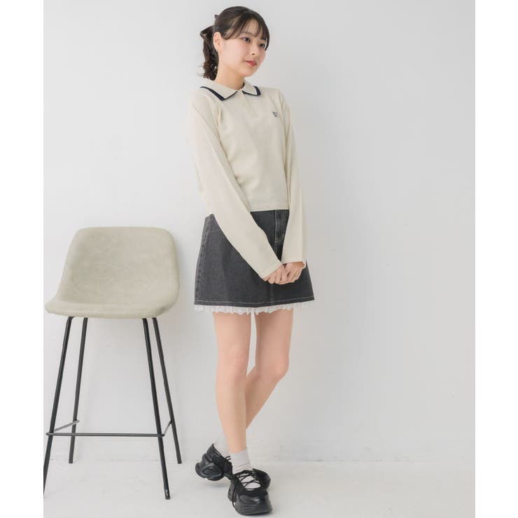 2枚襟ポロNTPO | RETRO GIRL | 詳細画像11 