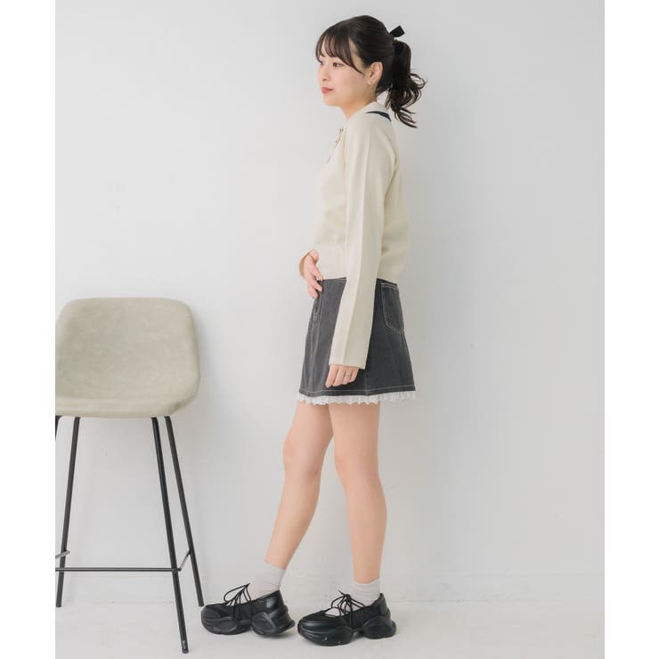 2枚襟ポロNTPO | RETRO GIRL | 詳細画像12 