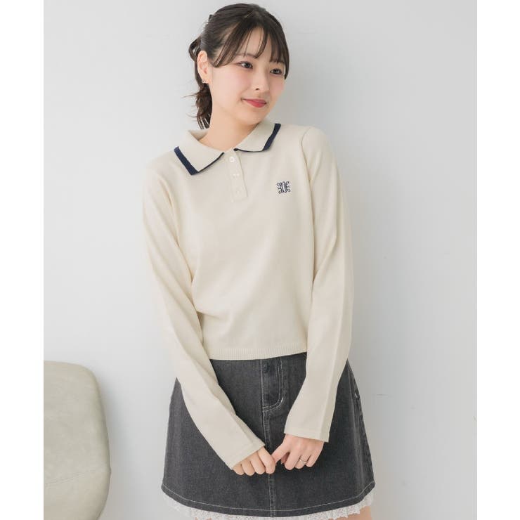 2枚襟ポロNTPO | RETRO GIRL | 詳細画像15 