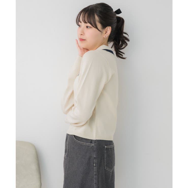 2枚襟ポロNTPO | RETRO GIRL | 詳細画像16 