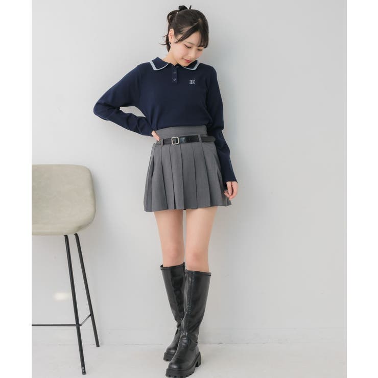 2枚襟ポロNTPO | RETRO GIRL | 詳細画像18 