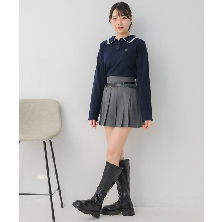 2枚襟ポロNTPO | RETRO GIRL | 詳細画像20 