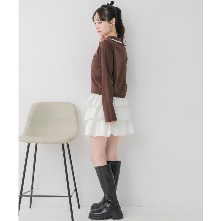 2枚襟ポロNTPO | RETRO GIRL | 詳細画像4 