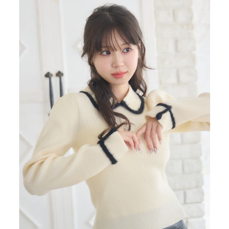 シャギー付き襟NTPO | RETRO GIRL | 詳細画像13 