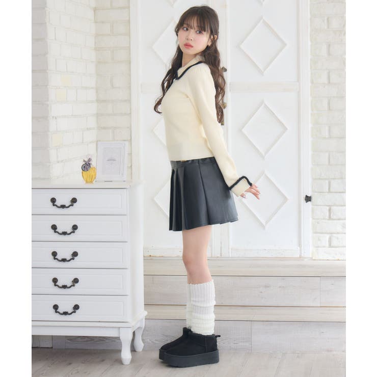 シャギー付き襟NTPO | RETRO GIRL | 詳細画像17 